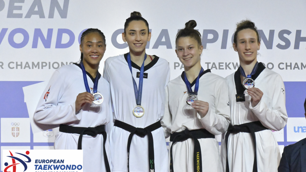 PAL-12052024-739-SF 62 KG-1-ZENOZI Kimia alizadeh BUL-2-POWELL Aaliyah GBR-3-ARELIĆ Ivana CRO-3-STOLBOVA Petra CZE-European Senior TAEKWONDO CHAMPIONSHIPS 2024